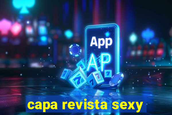 capa revista sexy